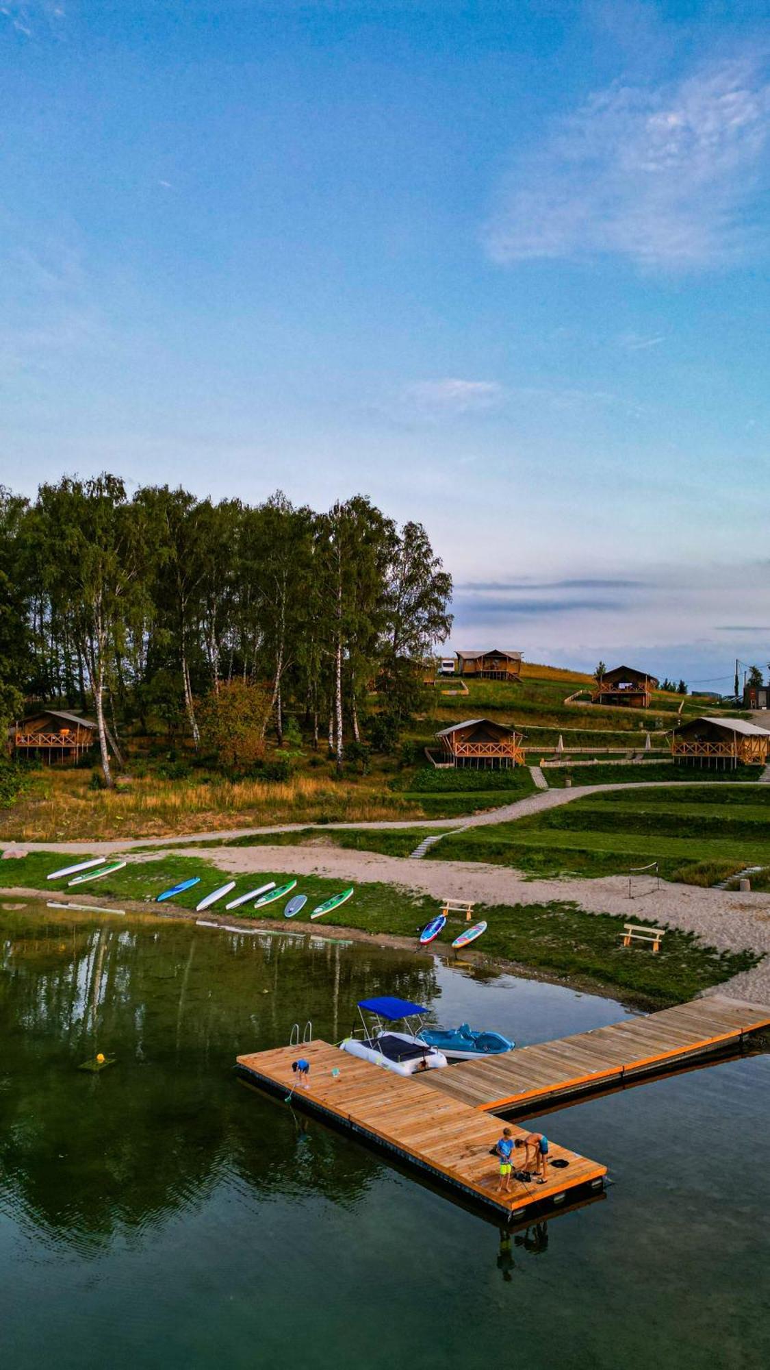 Hotel Wioska Wakacyjna Glamila Sterławki Wielkie Esterno foto