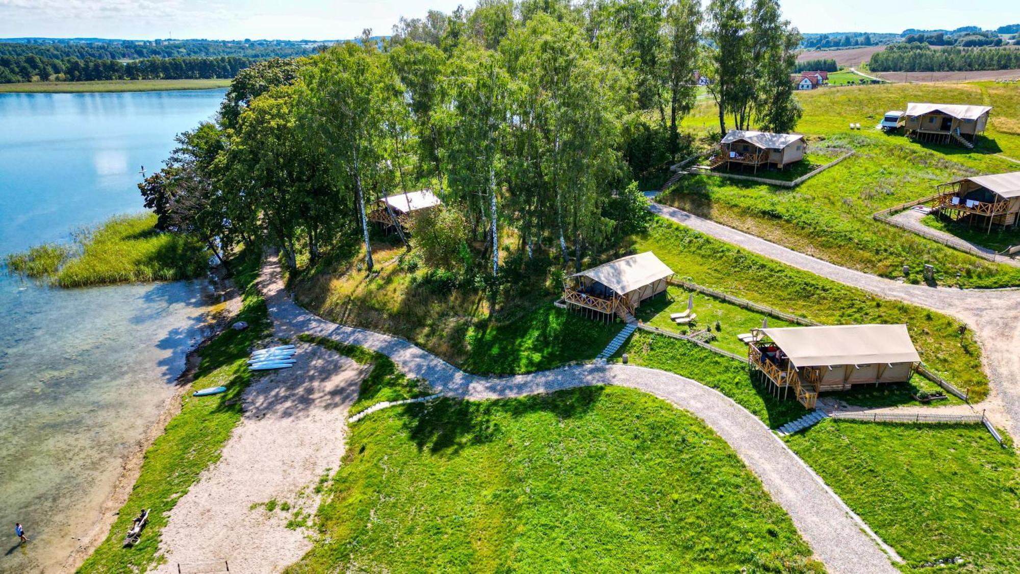 Hotel Wioska Wakacyjna Glamila Sterławki Wielkie Esterno foto